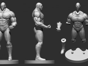 jiren dragonball super reallifever 3D 打印模型