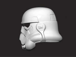 stormtrooper helmet - star war Model Cetak 3D