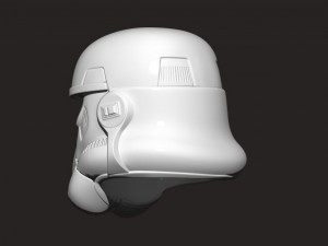 stormtrooper helmet - star war Model Cetak 3D