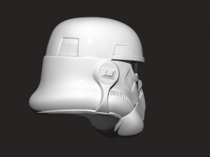 stormtrooper helmet - star war Model Cetak 3D