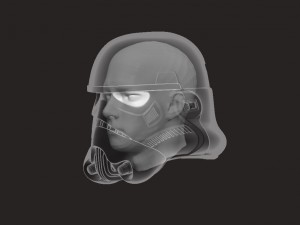 stormtrooper helmet - star war Model Cetak 3D