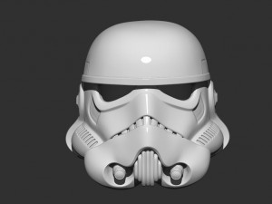 stormtrooper helmet - star war Model Cetak 3D