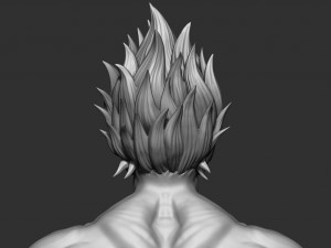 goku super saiyan - dragonball super 3D-Druckmodell