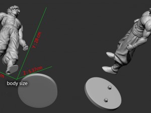 goku super saiyan - dragonball super 3D-Druckmodell