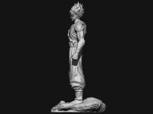 goku super saiyan v2 - dragonball super Modelo de impresión 3D