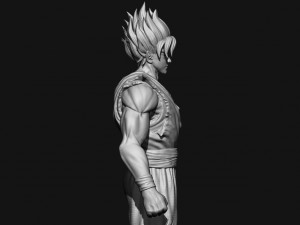 goku super saiyan v2 - dragonball super Modelo de impresión 3D