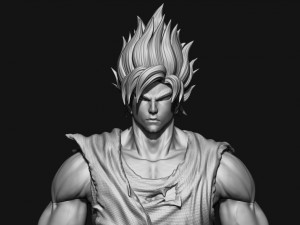 goku super saiyan v2 - dragonball super Modelo de impresión 3D