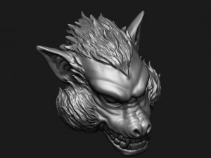 kong head - oozaru - dragon ball z 3D Print Model
