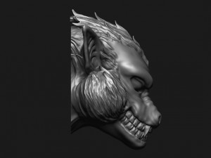 kong head - oozaru - dragon ball z 3D Print Model