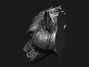 kong head - oozaru - dragon ball z 3D Print Model