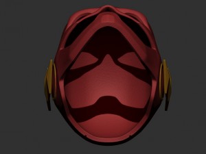 flash helmet - justice league 3Dプリントモデル