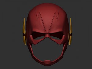 flash helmet - justice league 3Dプリントモデル