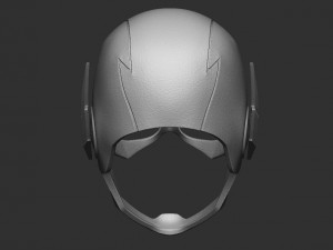 flash helmet - justice league 3Dプリントモデル