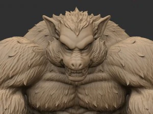 oozaru - goku - dragonball z 3D Print Model