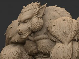 oozaru - goku - dragonball z 3D Print Model