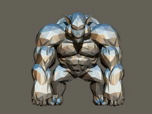 polygon kong 3D Print Model