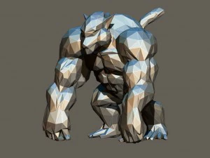 polygon kong 3D Print Model