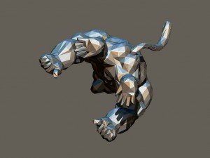 polygon kong 3D प्रिंट मॉडल