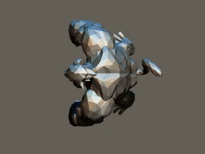 polygon kong 3D प्रिंट मॉडल