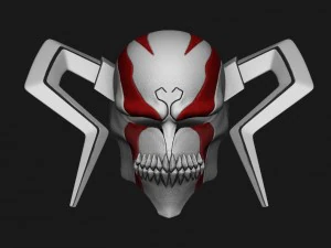 the whole hollow mask - kurosaki ichigo - bleach 3D Print Model