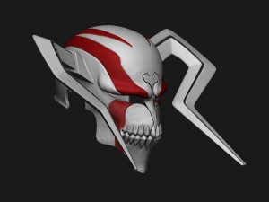 the whole hollow mask - kurosaki ichigo - bleach 3Dプリントモデル