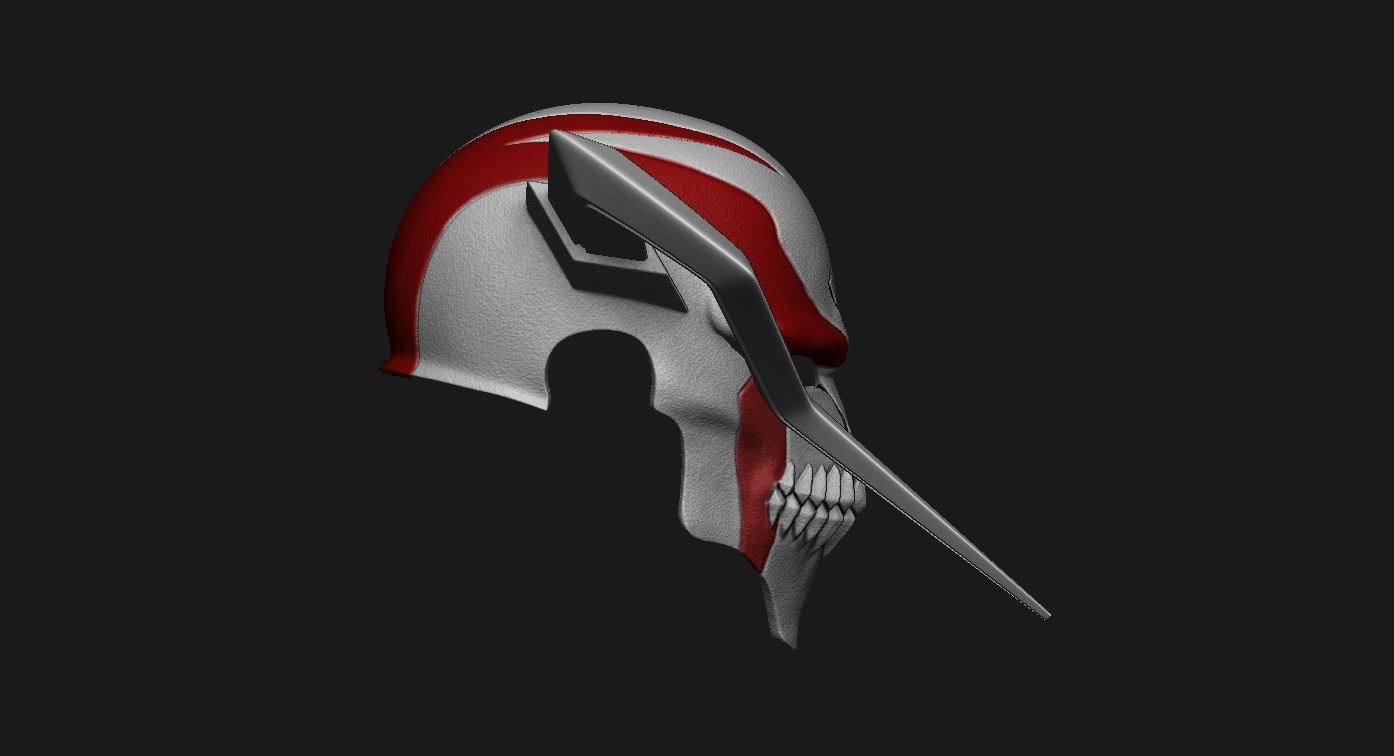 Ichigo VASTO LORDE Hollow Mask 3D model 3D printable