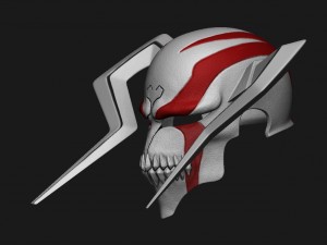 the whole hollow mask - kurosaki ichigo - bleach 3Dプリントモデル