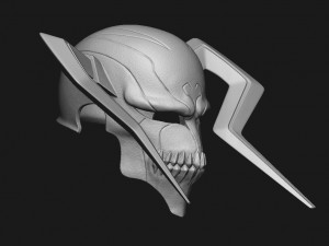 the whole hollow mask - kurosaki ichigo - bleach 3Dプリントモデル
