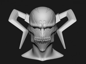 the whole hollow mask - kurosaki ichigo - bleach 3Dプリントモデル