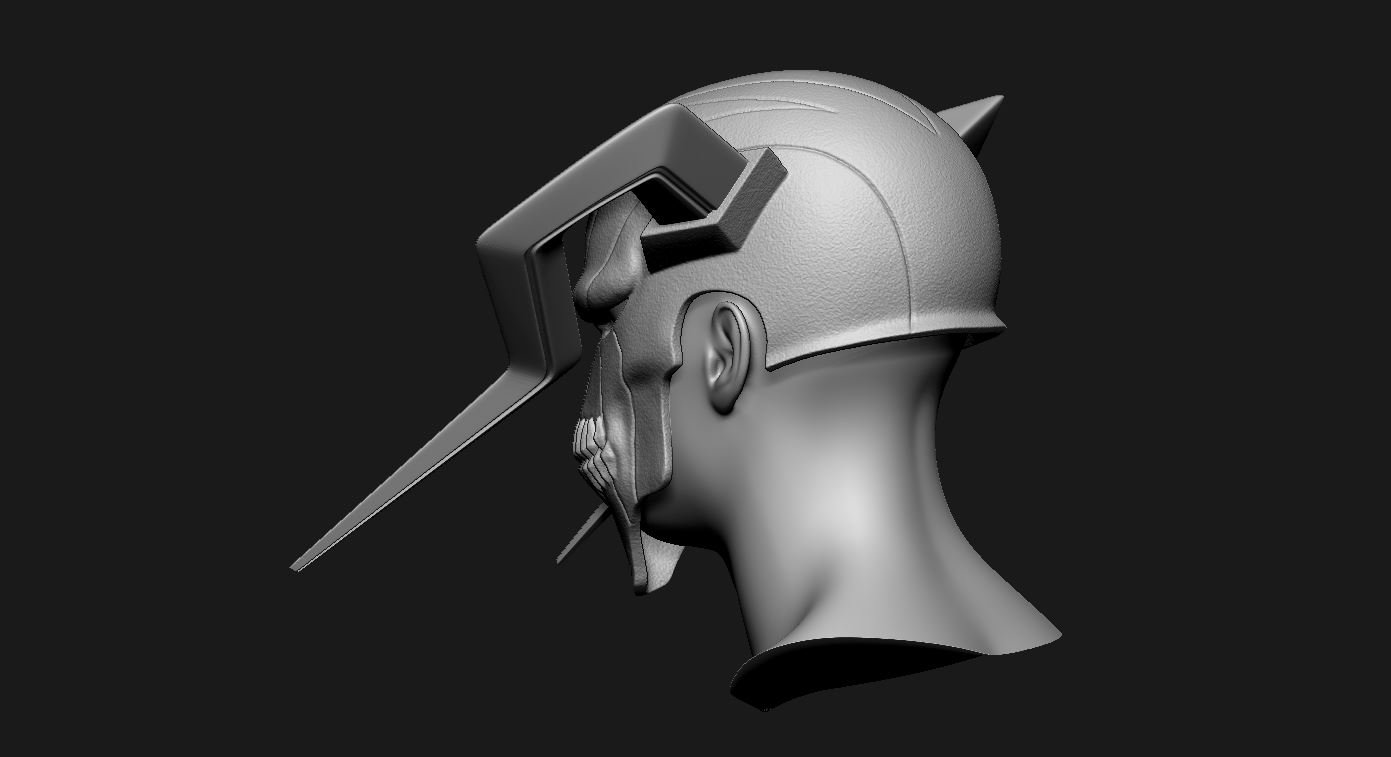 The Whole Hollow Mask - Kurosaki Ichigo - Bleach 3D Model ...