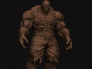 the thing - fantastic four - marvel 3D Print Model