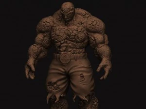 the thing - fantastic four - marvel 3D Print Model
