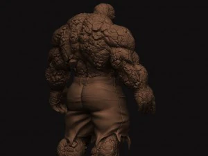 the thing - fantastic four - marvel 3D Print Model