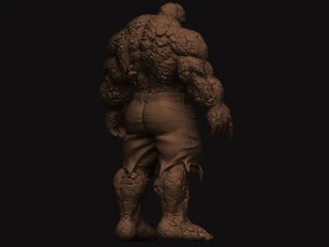 the thing - fantastic four - marvel 3D Print Model