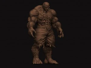 the thing - fantastic four - marvel 3D Print Model