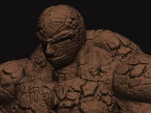 the thing - fantastic four - marvel 3D Print Model