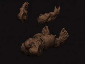 the thing - fantastic four - marvel 3D Print Model