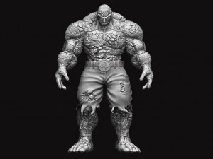 the thing - fantastic four - marvel 3D Print Model