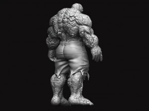 the thing - fantastic four - marvel 3D Print Model