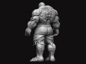 the thing - fantastic four - marvel 3D Print Model