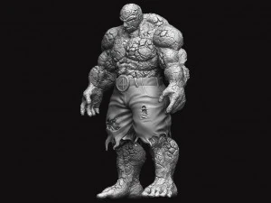 the thing - fantastic four - marvel 3D Print Model