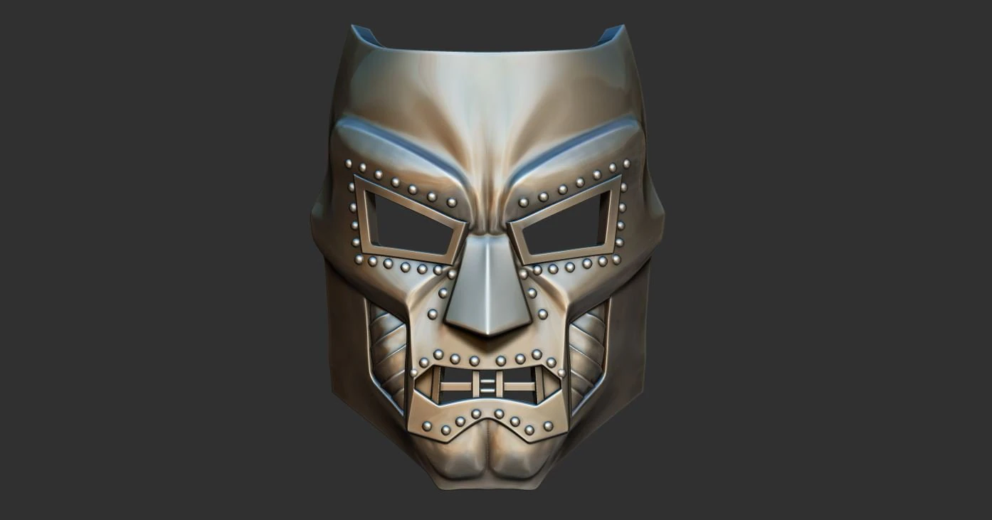 doom mask - helmet marvel - cosplay - 3d print model 3D Print Model .c4d .max .obj .3ds .fbx .stl .blend 