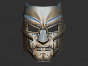 doom mask - helmet marvel - cosplay - 3d print model 3D 프린트 모델