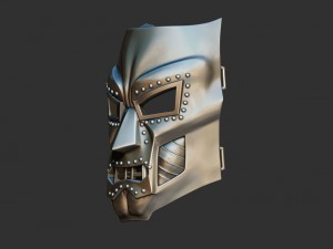 doom mask - helmet marvel - cosplay - 3d print model 3D Print Model