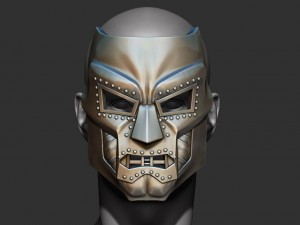 doom mask - helmet marvel - cosplay - 3d print model 3D Print Model