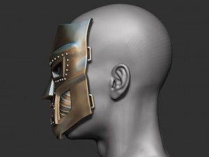 doom mask - helmet marvel - cosplay - 3d print model 3D Print Model