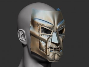 doom mask - helmet marvel - cosplay - 3d print model 3D Print Model