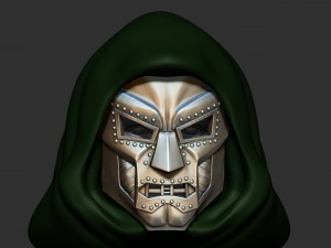 doom mask - helmet marvel - cosplay - 3d print model 3D Print Model
