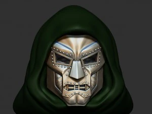 doom mask - helmet marvel - cosplay - 3d print model 3D Print Model