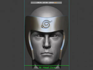 tobirama senju mask - second hokage - naruto cosplay 3d print model 3D Print Model
